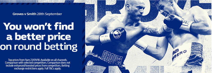 groves vs smith william hill offer