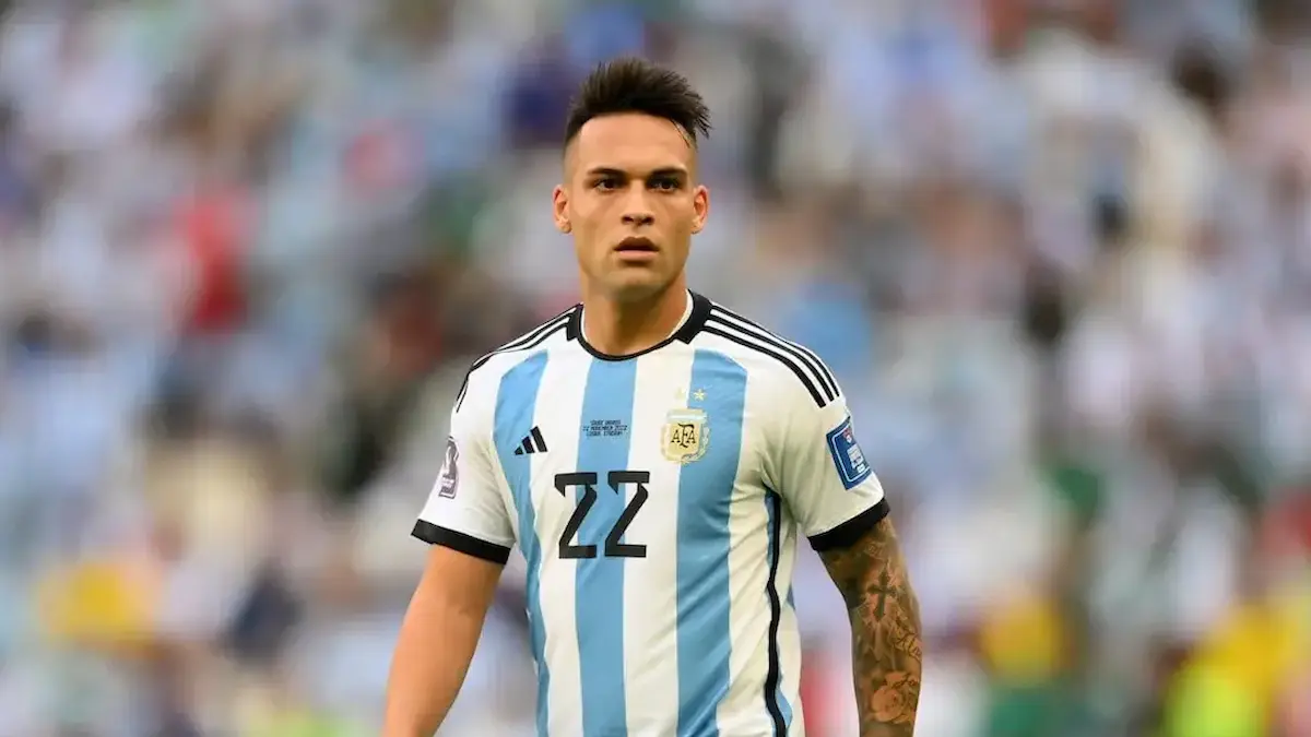 Argentina's Lautaro Martinez