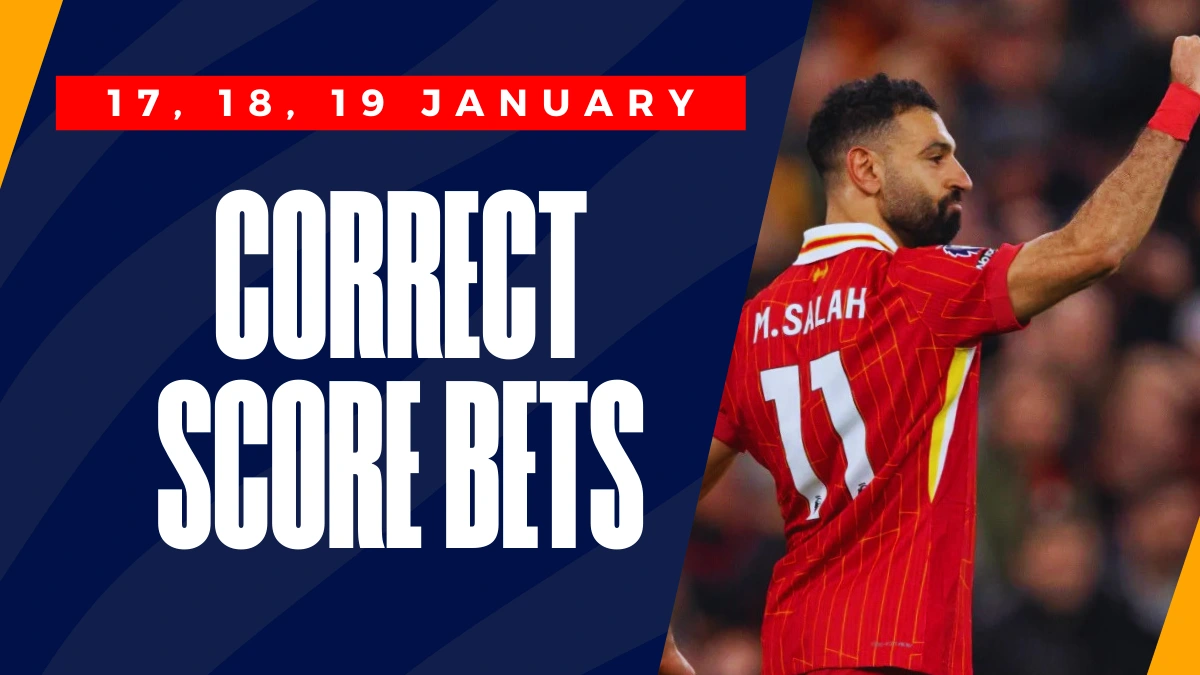 image Football: our correct score bets for the weekend