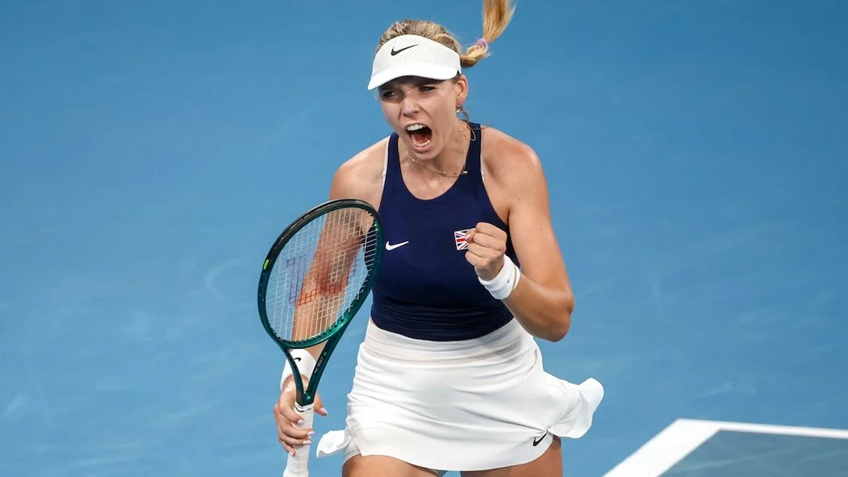 British chances Open Australia 2025 - Katie Boulter