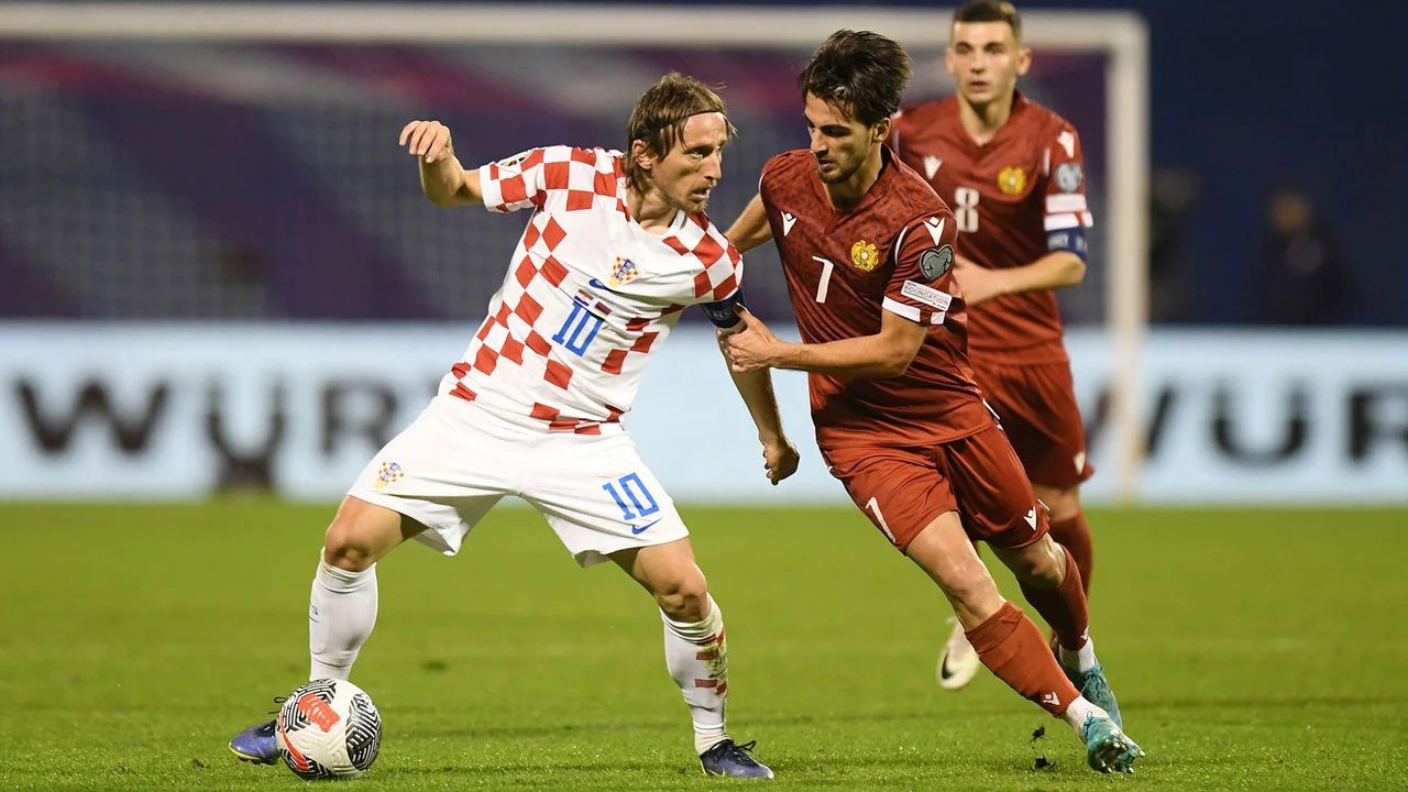 Croatia's Luka Modric