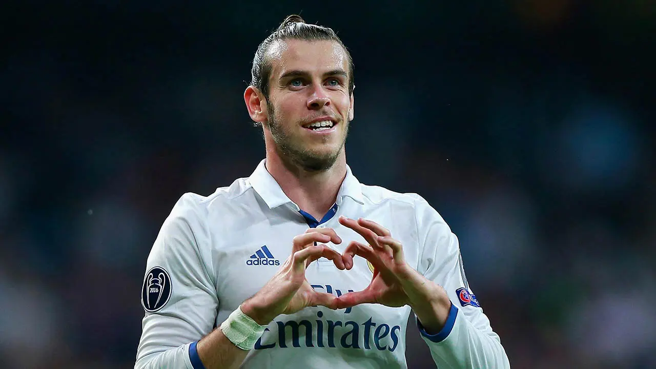 Bale's now patented heart symbol