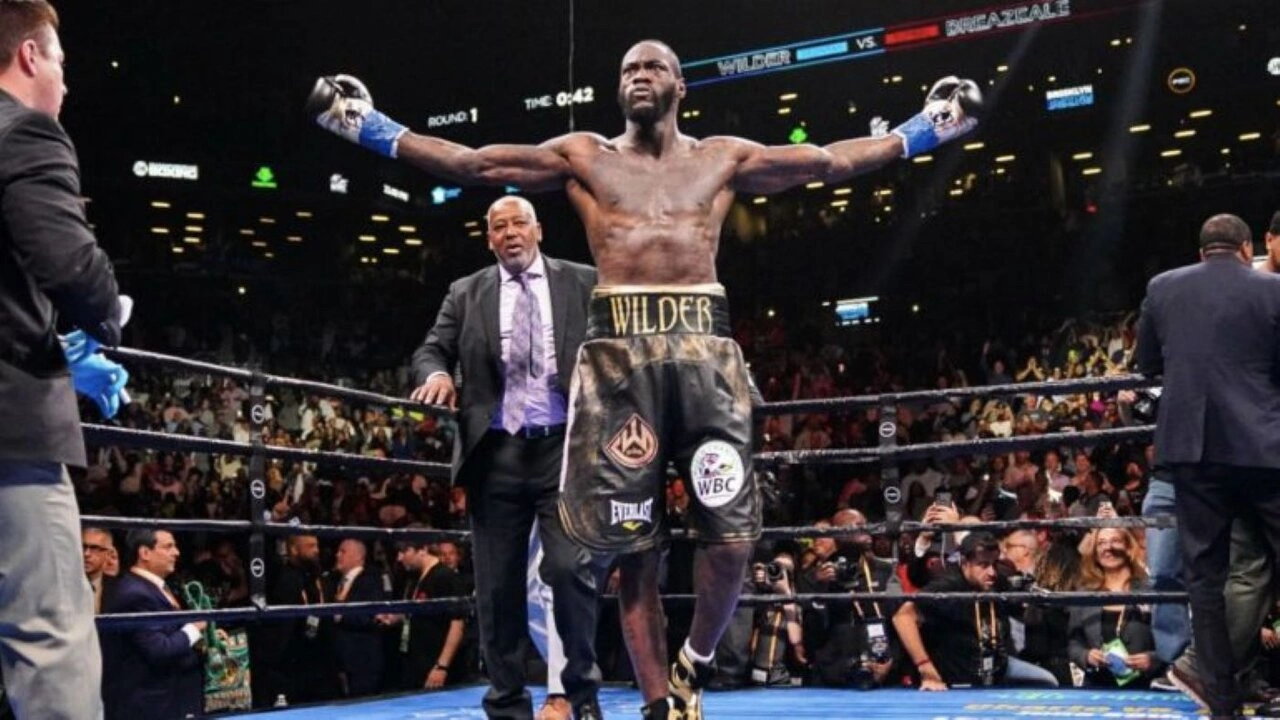 former champion Deontay Wilder