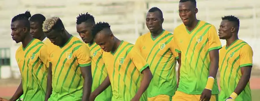 NPFL - Plateau United players walk off the pitch after a previous game