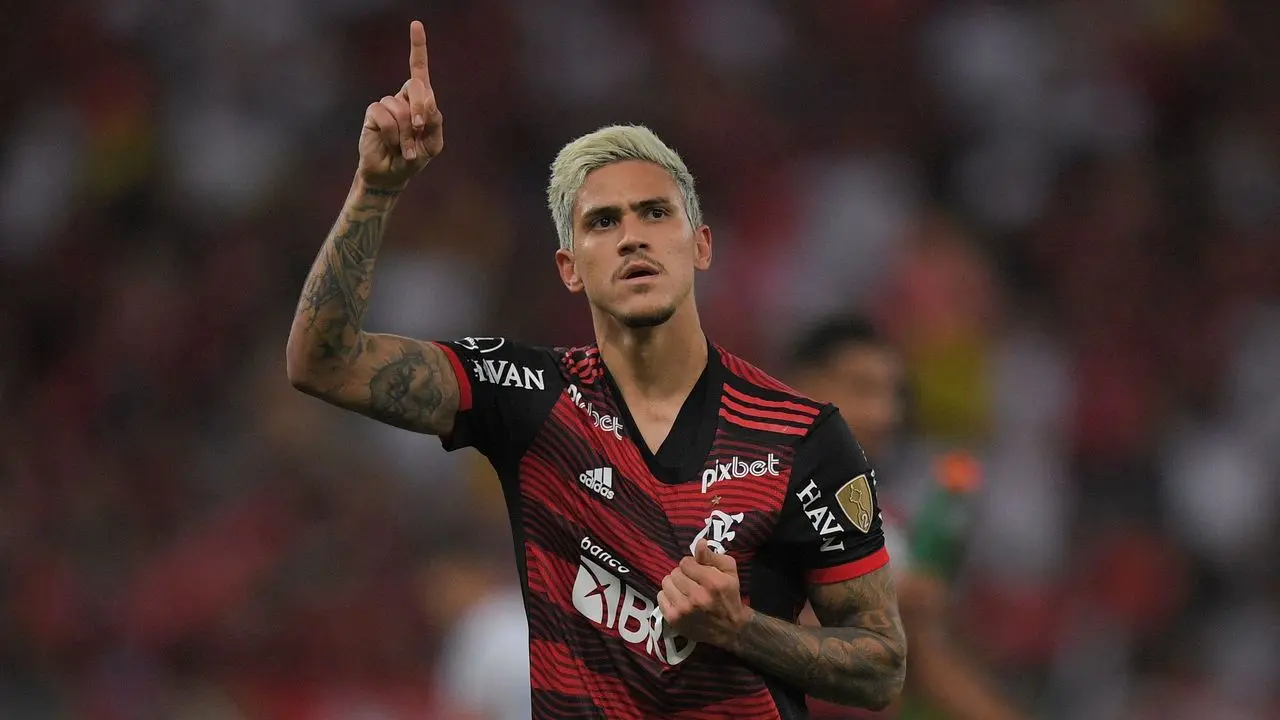 Flamengo striker Pedro is a candidate for top scorer