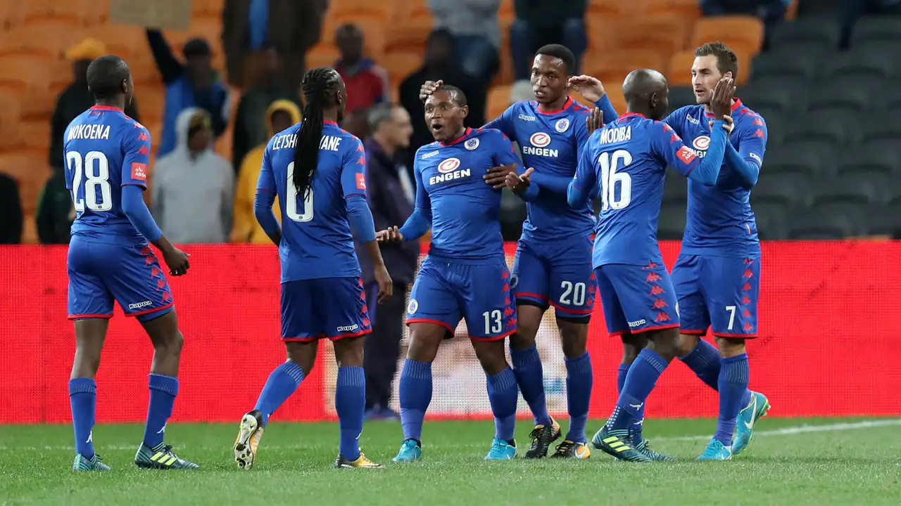 Supersport United celebrate