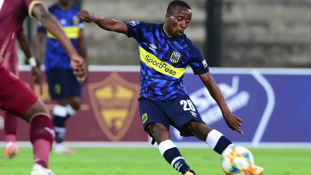 Cape Town City's Thabo Nodada