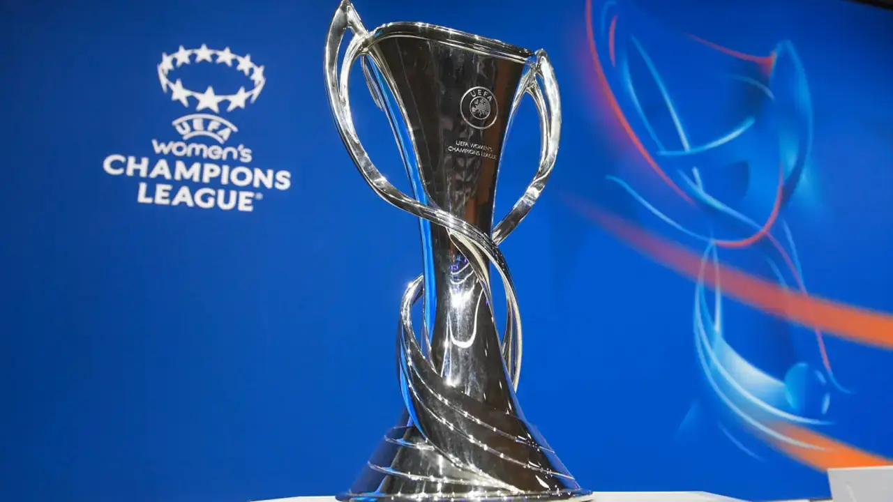 Women’s Champions League trophy