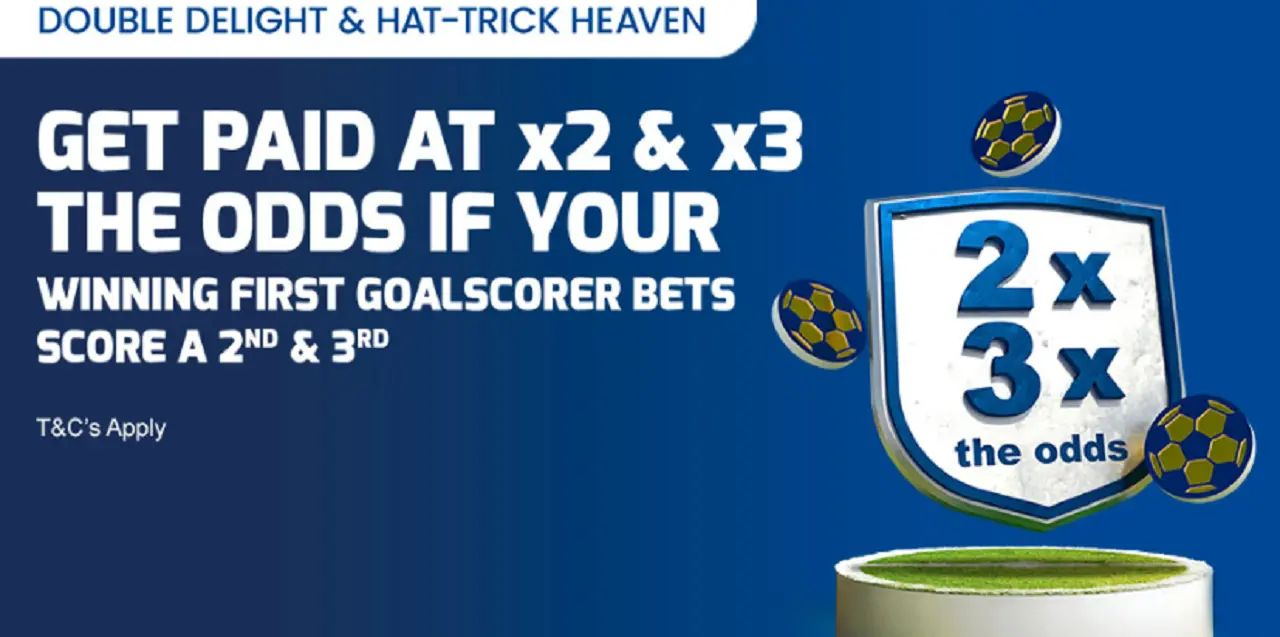 Betfred double delight hat trick heaven promotion
