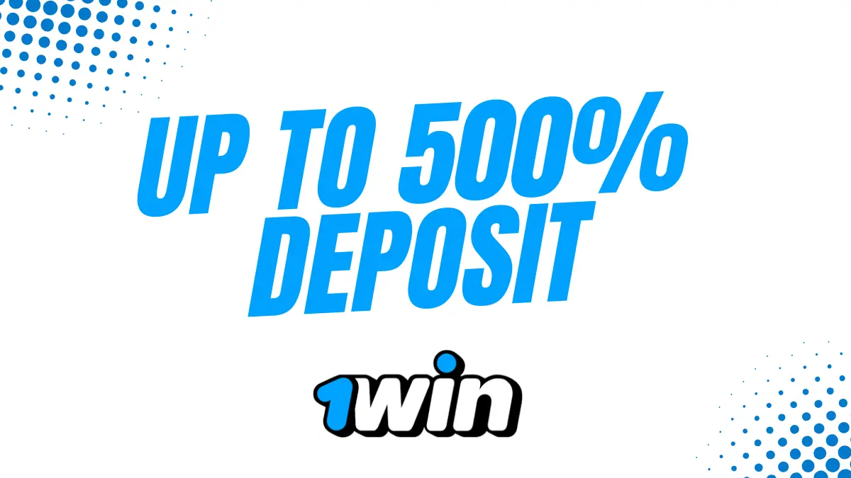 Deposit bonus 500%