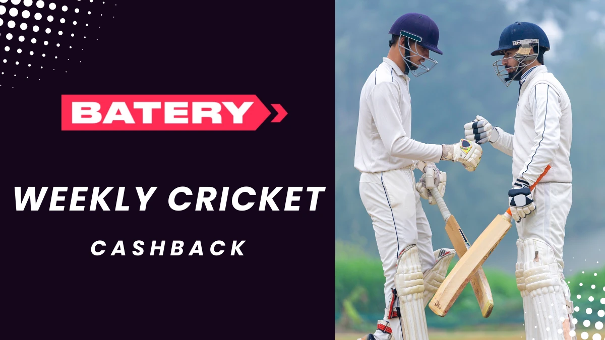 BateryBet - Weekly Cricket cashback