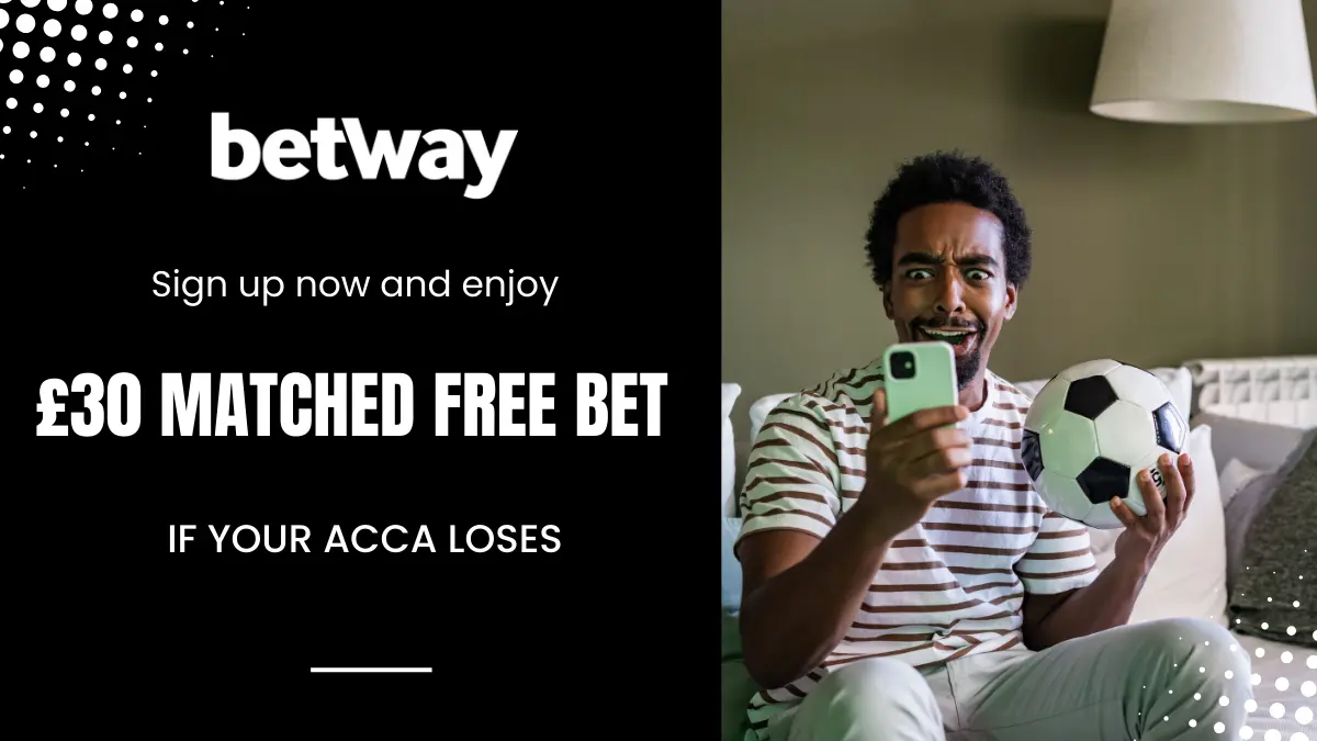 Betway welcome offer for ACCA bets