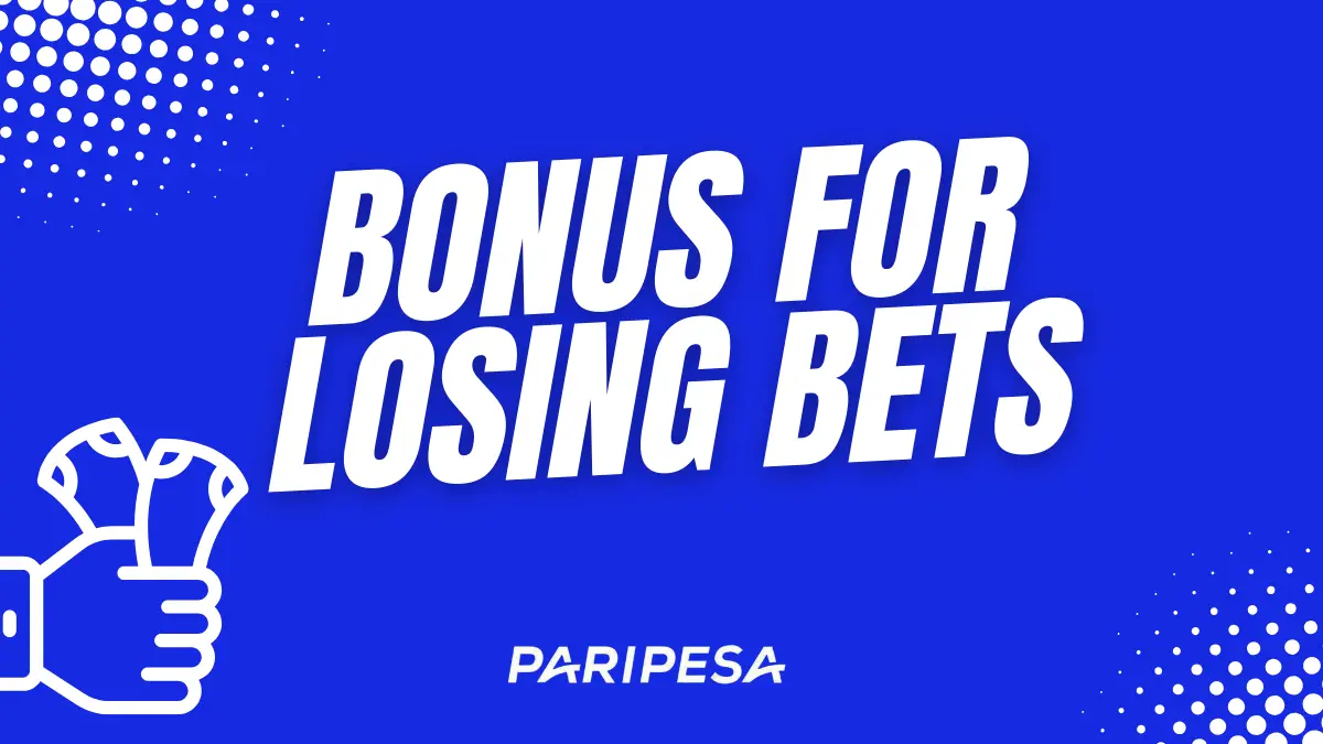 Paripesa Bonus for series of losing bets