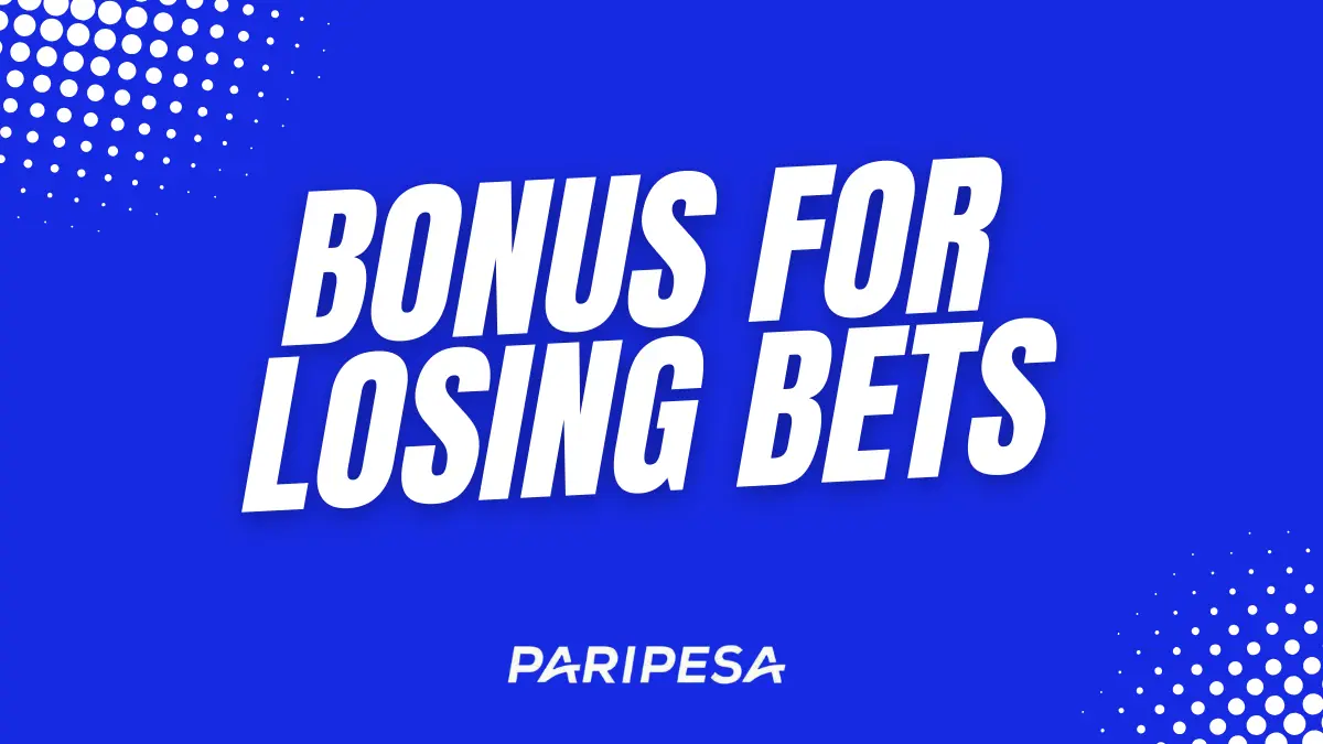 Paripesa Bonus for series of losing bets