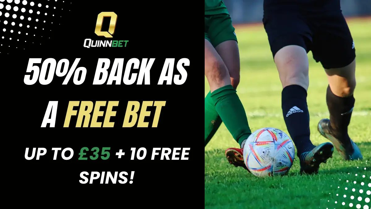 Quinnbet UK welcome offer