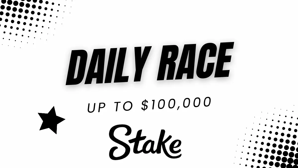 Stake daily race promotion