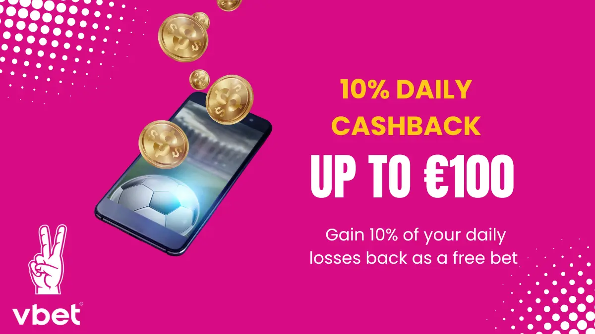 10% Daily cashback up to €100