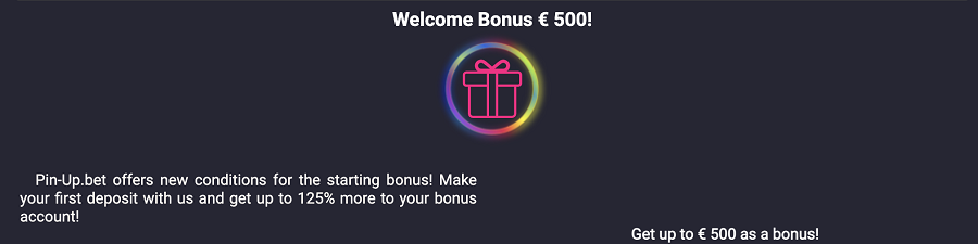 pinup welcome bonus