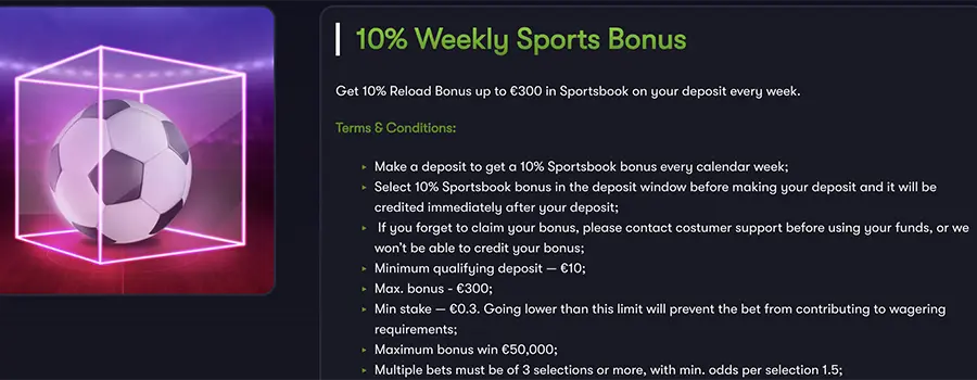 shangrila weekly bonus
