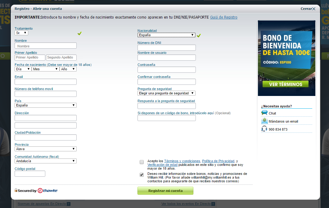 Bono William Hill