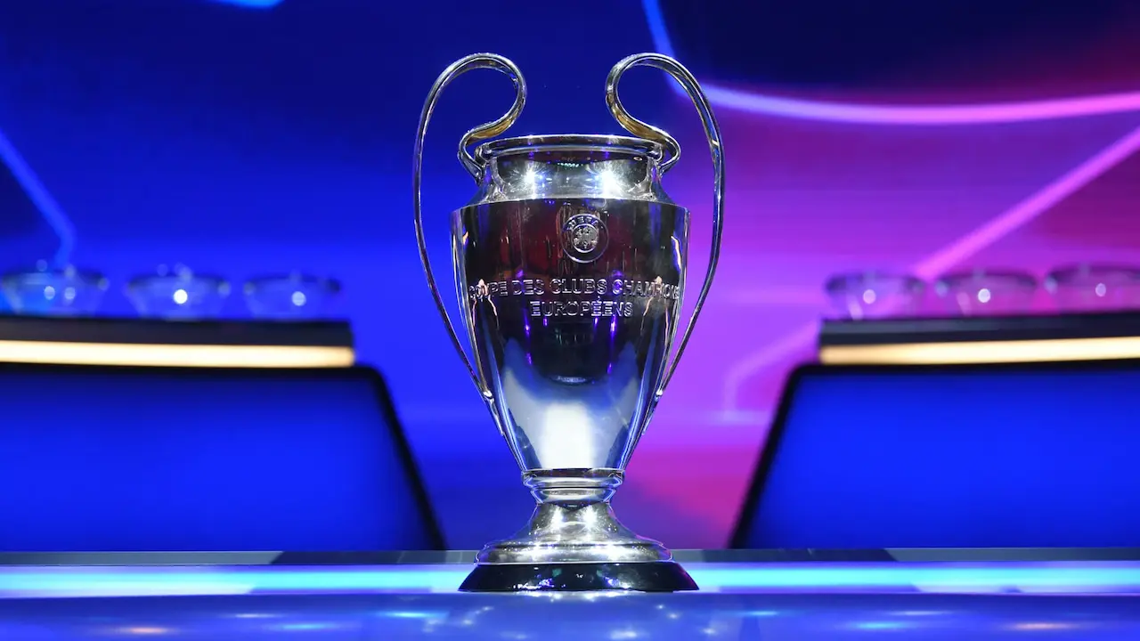 trophy for the Champions League