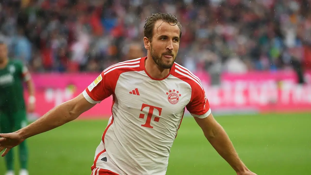 Bayern Munich's Harry Kane