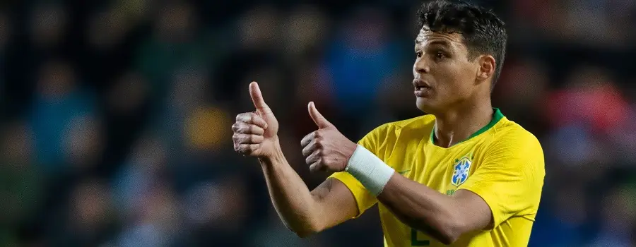 Brazilian defender Thiago Silva