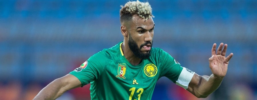 Eric Choupo Moting at a past Cameroon game. He is one of the senior players who Cameroon will bank on at the 2022 World Cup
