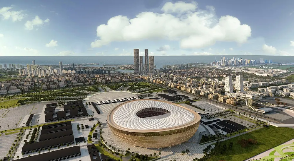 Het Lusail Iconic Stadium - WK 2022