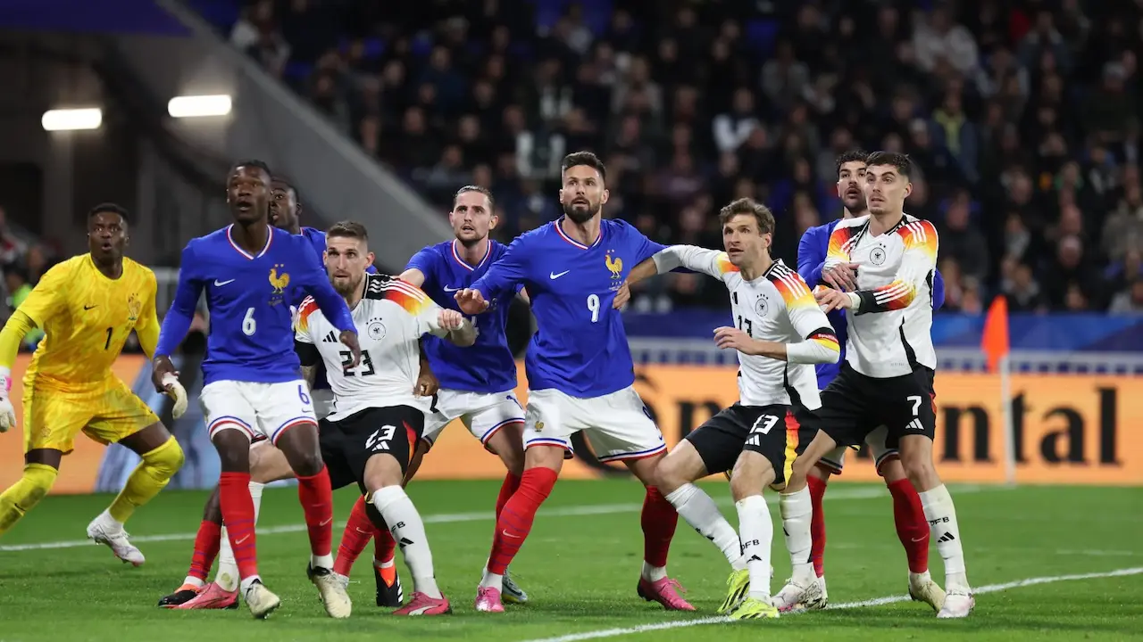 Calendario Euro 2024 - Francia vs Inglaterra