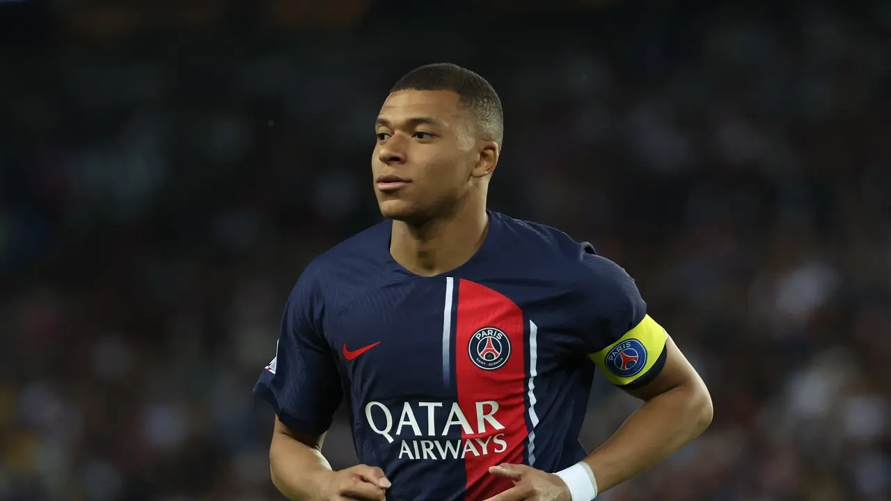 PSG forward Kylian Mbappe