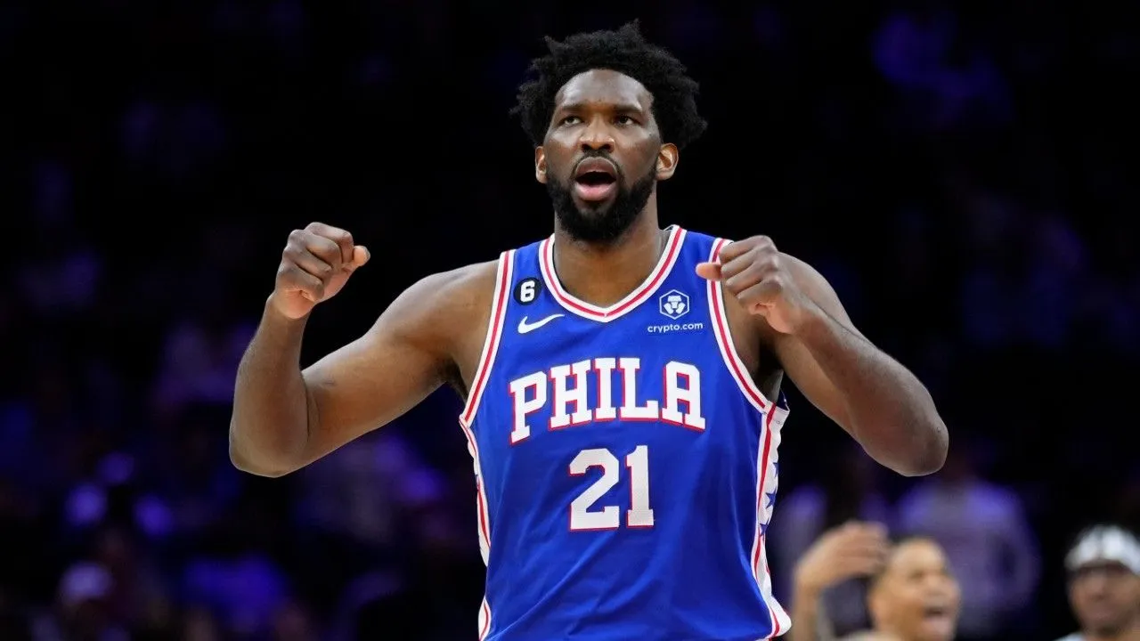 Joel Embiid of the 76ers
