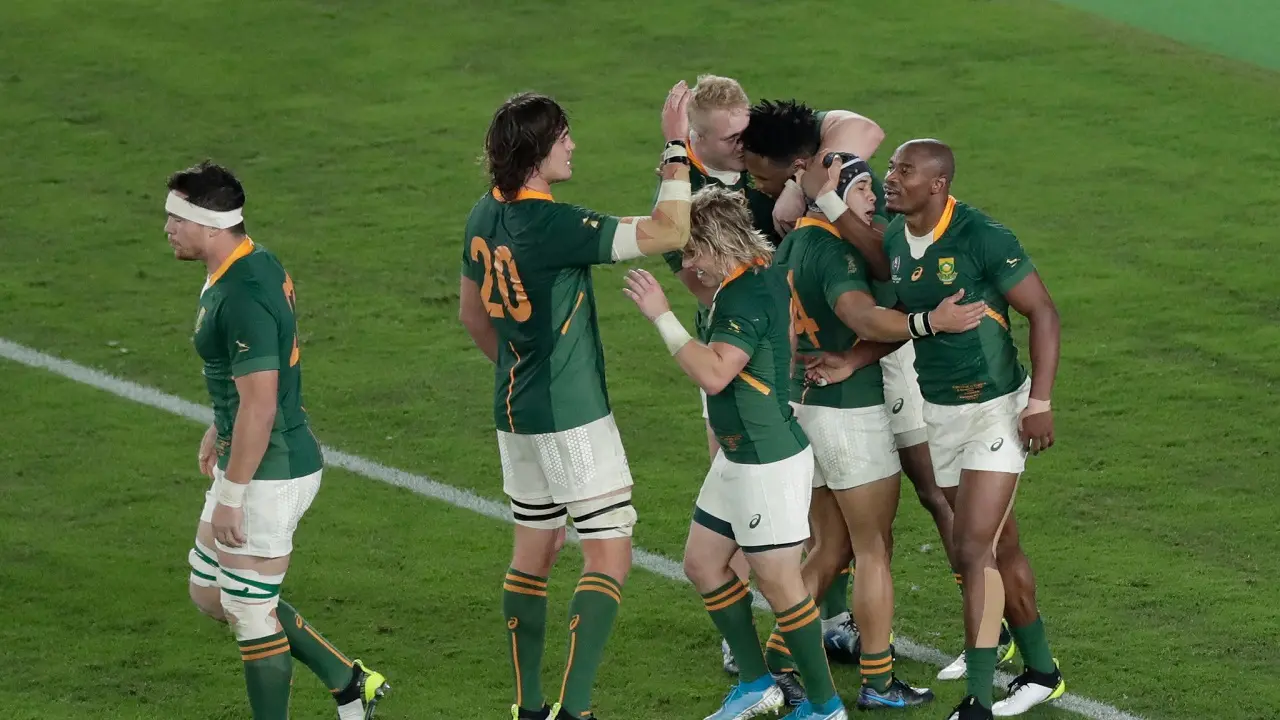 Rugby: terceiro título mundial para África do Sul