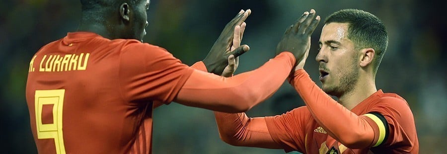 Prognósticos Mundial 2018 - Bélgica Lukaku e Hazard