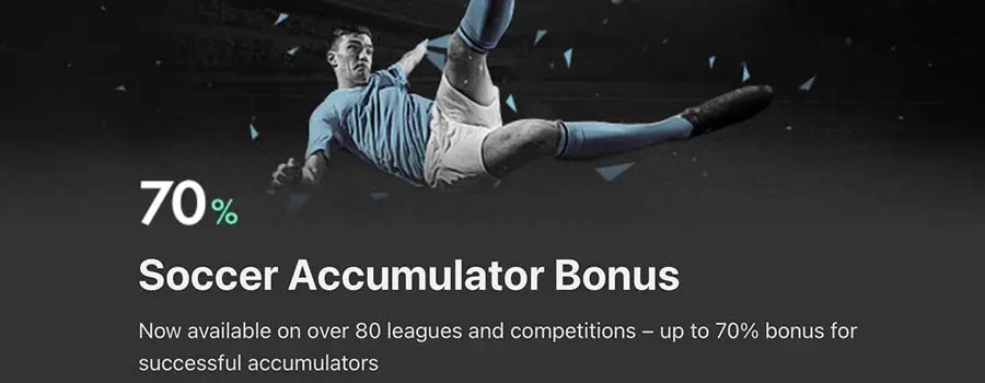 Bet365 soccer accumulator bonus