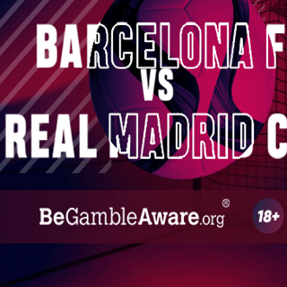 image $10 Risk Free Bet on Barcelona v Real Madrid