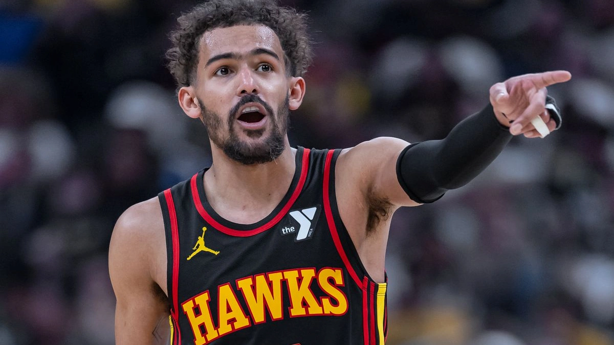 Trae Young of the Atlanta Hawks