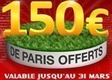 Le bonus Zeturf passe à 150 euros en mars !