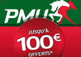 Le bonus PMU passe à 100 euros ! 