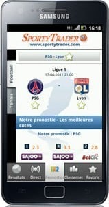 application sportytrader iphone android