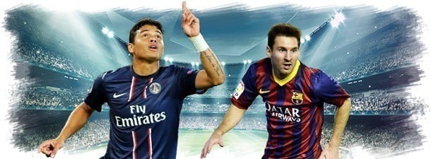 Thiago Silva vs Messi