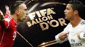 Ronaldo vs Ribéry Bola de ouro