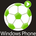 A aplicação Futebol em directo no Windows Phone