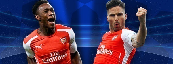 Giroud Welbeck Arsenal