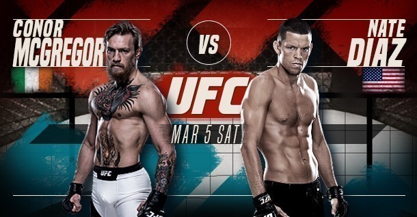 Conor Mc Gregor vs Nate Diaz