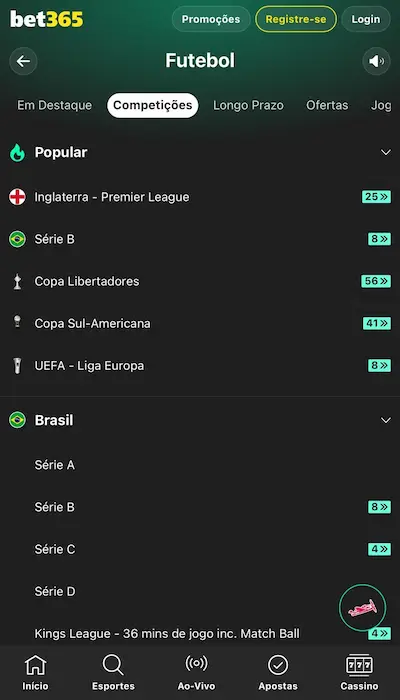 Apostas Futebol