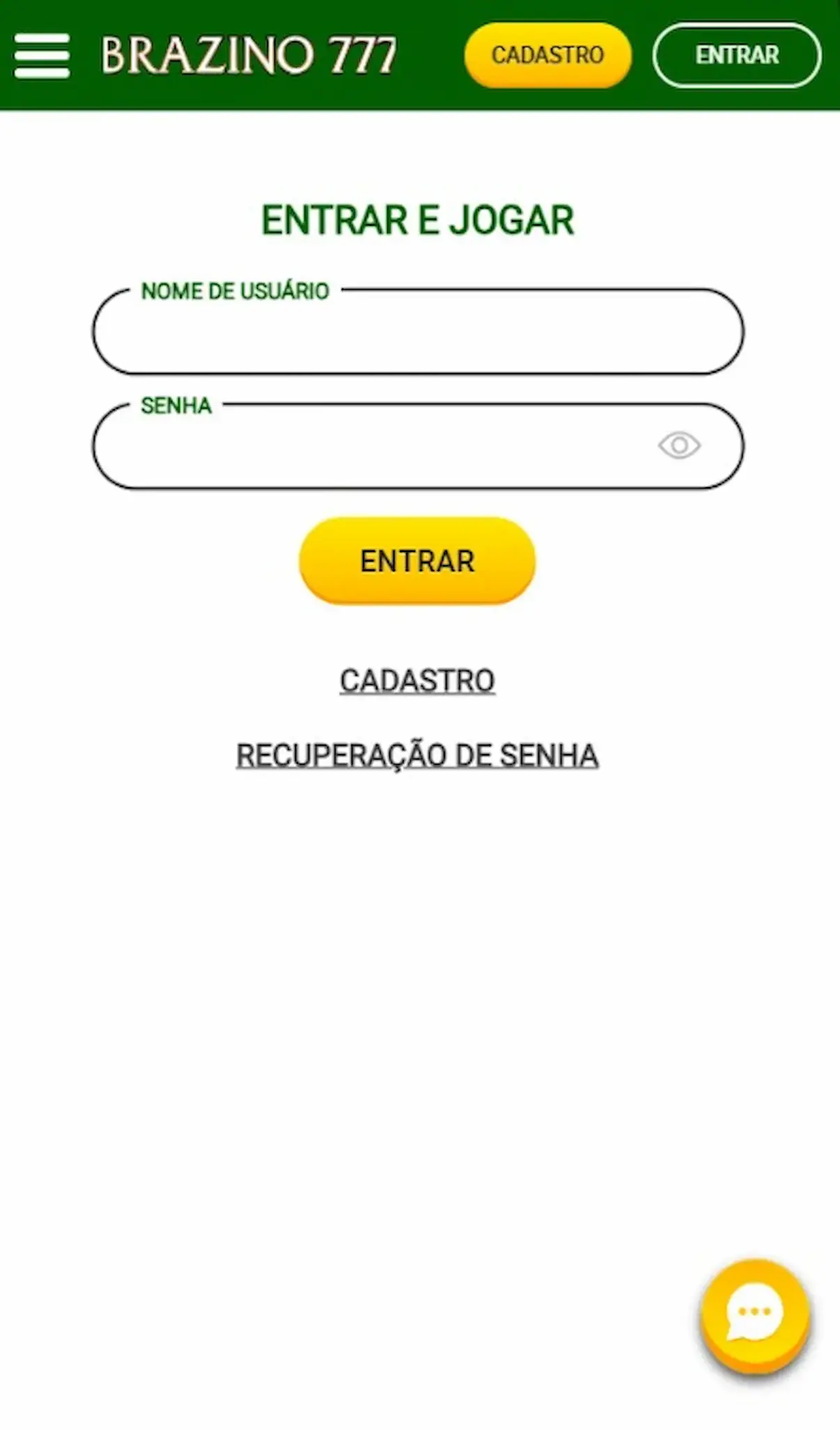 Inscrição Brazino777 - 3