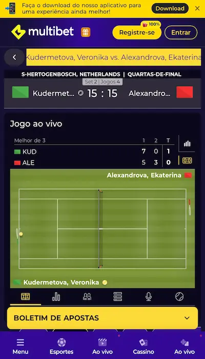 Multibet apostas live mobile BR