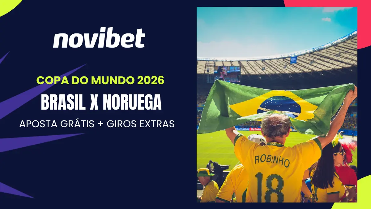 Novibet - Copa do Mundo - Brasil x Noruega