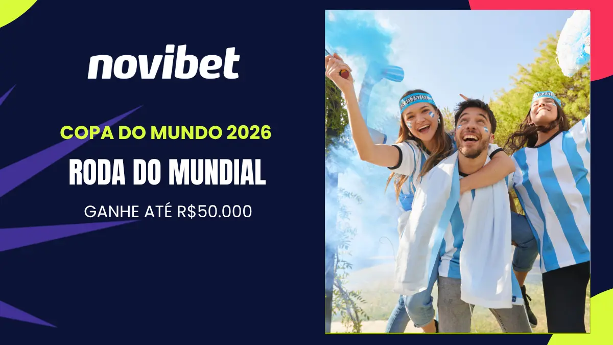 Novibet - Copa do Mundo - Roda do Mundial